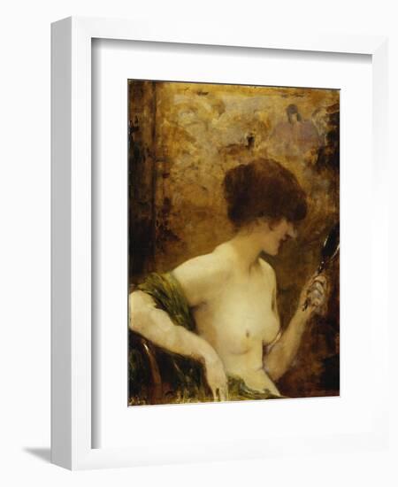 The Looking Glass-Henri Gervex-Framed Giclee Print