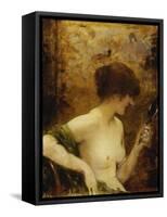 The Looking Glass-Henri Gervex-Framed Stretched Canvas