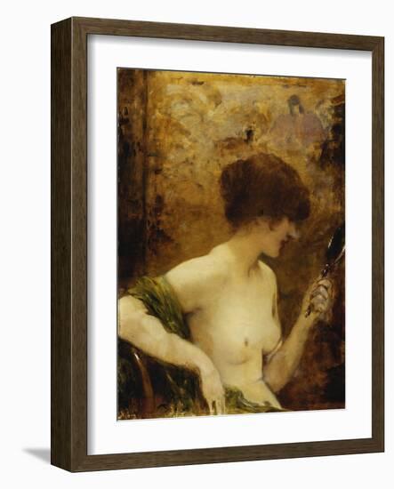 The Looking Glass-Henri Gervex-Framed Giclee Print