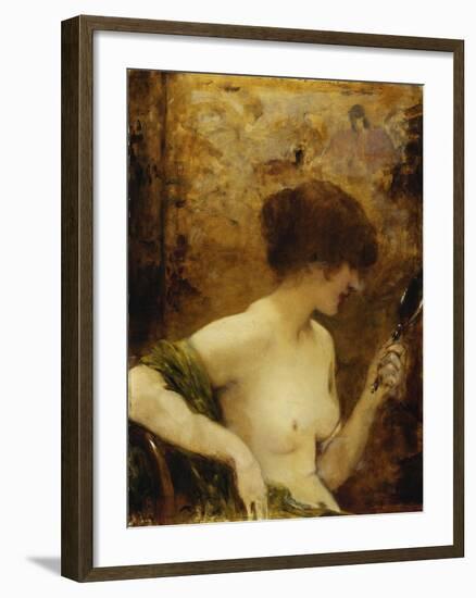 The Looking Glass-Henri Gervex-Framed Giclee Print