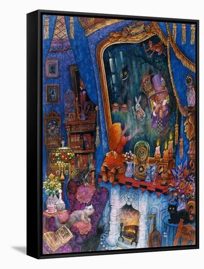 The Looking Glass-Bill Bell-Framed Stretched Canvas