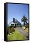 The Lookout Observatory and Gift Shop, Cape Foulweather, Oregon, USA-Jamie & Judy Wild-Framed Stretched Canvas