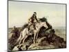 The Lookout-Charles Marion Russell-Mounted Premium Giclee Print