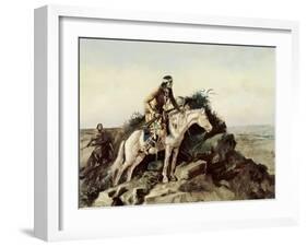 The Lookout-Charles Marion Russell-Framed Giclee Print