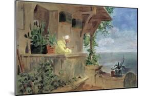 The Lookout-Carl Spitzweg-Mounted Giclee Print