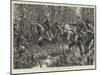 The Looshai Expedition, Goorkhas Clearing a Passage Through Bamboo Jungle-William Heysham Overend-Mounted Giclee Print