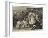 The Looshai Expedition, Sketching the Aborigines-Joseph Nash-Framed Giclee Print