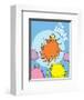 The Lorax (on blue)-Theodor (Dr. Seuss) Geisel-Framed Art Print