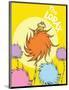 The Lorax (on yellow)-Theodor (Dr. Seuss) Geisel-Mounted Art Print