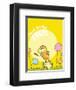 The Lorax: Speak for the Trees (on yellow)-Theodor (Dr. Seuss) Geisel-Framed Art Print