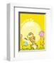 The Lorax: Speak for the Trees (on yellow)-Theodor (Dr. Seuss) Geisel-Framed Art Print