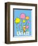 The Lorax: Unless (on blue)-Theodor (Dr. Seuss) Geisel-Framed Art Print