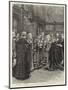 The Lord Chancellor Expressing Her Majesty's Approval of the Election of Mr Alderman Evans as Lord-null-Mounted Giclee Print