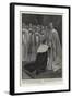 The Lord Great Chamberlain Girding the Sword on the King-Gordon Frederick Browne-Framed Giclee Print