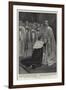 The Lord Great Chamberlain Girding the Sword on the King-Gordon Frederick Browne-Framed Premium Giclee Print