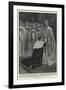 The Lord Great Chamberlain Girding the Sword on the King-Gordon Frederick Browne-Framed Premium Giclee Print