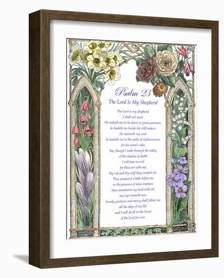 The Lord is my Shepherd I-Vision Studio-Framed Art Print