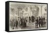 The Lord Lieutenant Holding a State Reception at Dublin Castle-null-Framed Stretched Canvas