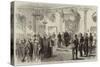 The Lord Lieutenant Holding a State Reception at Dublin Castle-null-Stretched Canvas