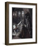 The Lord Looked Upon Peter-James Tissot-Framed Giclee Print