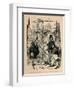 'The Lord Mayor arresting a suspicious Twelfth-Night Character', c1860, (c1860)-John Leech-Framed Giclee Print