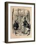 'The Lord Mayor arresting a suspicious Twelfth-Night Character', c1860, (c1860)-John Leech-Framed Giclee Print
