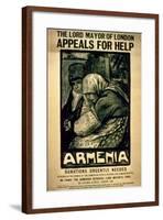 The Lord Mayor of London Appeals for Help for Armenia', C.1915-16-null-Framed Giclee Print