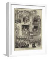 The Lord Mayor of London at the New Paris Opera House-Godefroy Durand-Framed Giclee Print