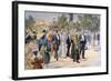 The Lord Mayor of London Visiting Bordeaux, France, 1895-F Meaulle-Framed Giclee Print