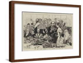 The Lord Mayor's Banquet at the Guildhall, the Loving Cup-null-Framed Giclee Print