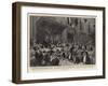 The Lord Mayor's Banquet at the Guildhall-Frederic De Haenen-Framed Giclee Print