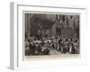 The Lord Mayor's Banquet at the Guildhall-Frederic De Haenen-Framed Giclee Print