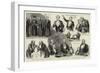 The Lord Mayor's Banquet to the Savage Club at the Mansion House-null-Framed Giclee Print