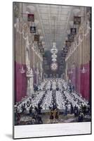 The Lord Mayor's Dinner at Guildhall, London, 1829-George Scharf-Mounted Giclee Print