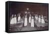 The Lord Mayor's Dinner at Guildhall, London, C1900-null-Framed Stretched Canvas