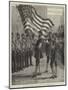 The Lord Mayor's Procession, Saluting the American Flag at Westminster-Frank Dadd-Mounted Giclee Print