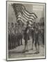 The Lord Mayor's Procession, Saluting the American Flag at Westminster-Frank Dadd-Mounted Giclee Print