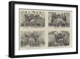 The Lord Mayor's Procession-Frank Watkins-Framed Giclee Print