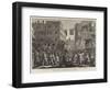 The Lord Mayor's Show a Hundred and Thirty Years Since-William Hogarth-Framed Giclee Print