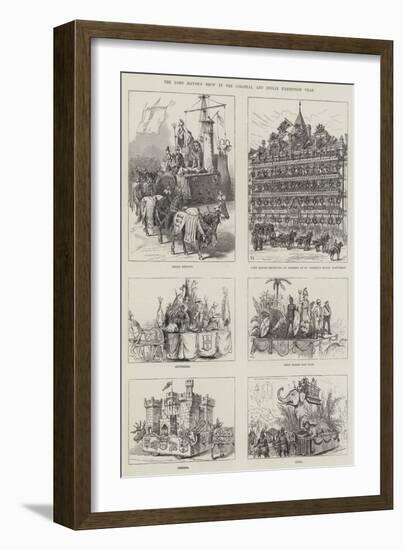 The Lord Mayor's Show in the Colonial and Indian Exhibition Year-Frank Watkins-Framed Giclee Print