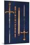 The Lord Mayor's Sword of State and Pearl Sword, 1916-Unknown-Mounted Photographic Print