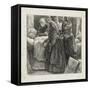 The Lord of Burleigh-John Everett Millais-Framed Stretched Canvas