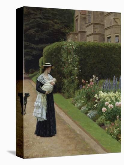 The Lord of the Manor-Edmund Blair Leighton-Stretched Canvas