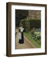 The Lord of the Manor-Edmund Blair Leighton-Framed Giclee Print