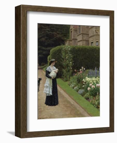 The Lord of the Manor-Edmund Blair Leighton-Framed Giclee Print