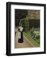 The Lord of the Manor-Edmund Blair Leighton-Framed Giclee Print