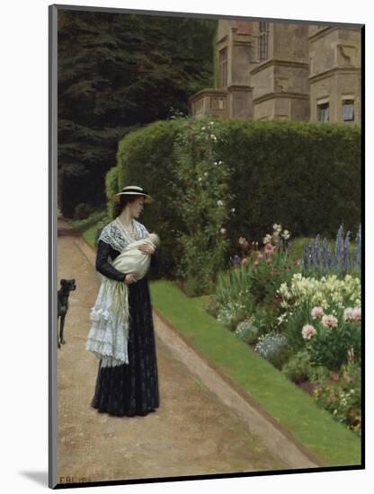 The Lord of the Manor-Edmund Blair Leighton-Mounted Giclee Print