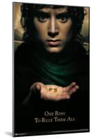 The Lord of the Rings: The Fellowship of the Ring - One Sheet-Trends International-Mounted Poster