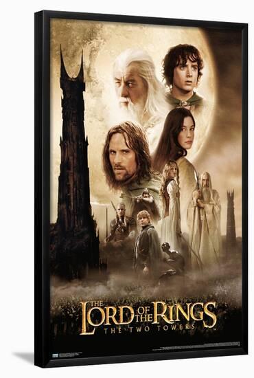 The Lord of the Rings: The Two Towers - One Sheet-Trends International-Framed Poster