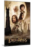 The Lord of the Rings: The Two Towers - One Sheet-Trends International-Mounted Poster
